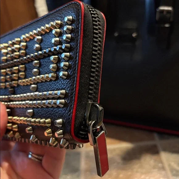 Christian Louboutin Panettone Studded Long Wallet - Picture 4 of 14